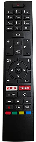 FYCJI Nuevo Toshiba CT-8557 RC43157 Reemplazo de Mandos a Distancia para Hitachi RC43157/ Polaroid P50UA2031A Remote/Toshiba 55UA2068DGL 55 Zoll Fernseher Android TV