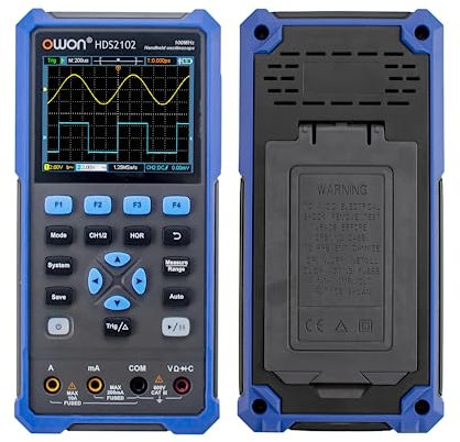 Owon HDS242S Digital Oscilloscope +Waveform Generator +Multimeter USB 2 Channels 40mhz Osciloscopio Tester Meter