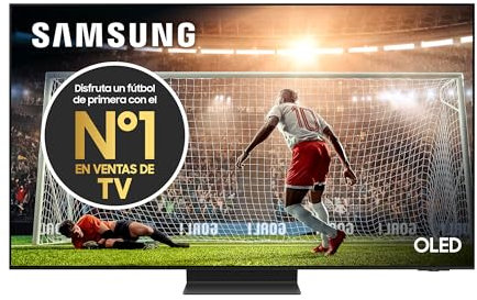 Samsung TV OLED 4K 2024 77S95D Smart TV de 77 con Colores Brillantes sin Reflejos, más Altavoces Que Nunca con Q-Symphony, el Mejor Smart TV y olvídate de los Cables con Silm One Connect