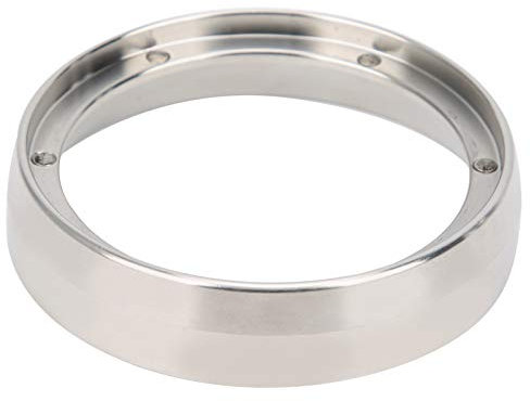 54mm Dosing Funnel, Sanding Belts Magnetic Funnel Holder Portafilter Funnel with Magnetic Stainless Steel Coffee Powder Dosing Ring for Coffee Machine