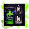 BÖSER KATER Blacklight Vodka Geschenkset | Weltweit erster Schwarzlicht Neon Vodka mit Leucht-Effekt | Set mit 2 Gläsern & UV-Taschenlampe | Fruchtiger Limettengeschmack | Geschenkidee | 0,5l 40% Vol.
