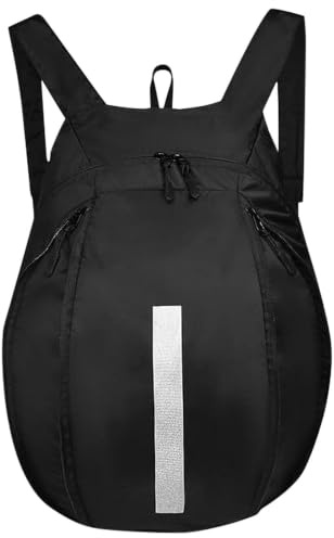 Zaino per casco da moto – borsa da bicicletta impermeabile di grande capacità, porta casco da viaggio | stoccaggio leggero attrezzature per moto, supporto per casco portatile, elegante zaino da