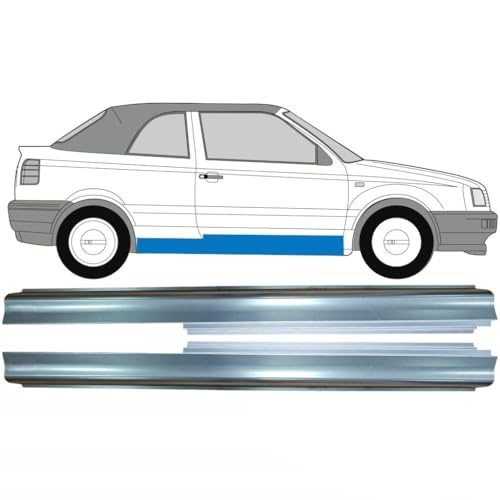 Reparaturblech Schweller für Volkswagen Golf 3 1991-1998 / Links+Rechts/Cabrio