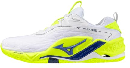 Mizuno Wave Stealth Neo 2, Handballschuhe, ENERZY NXT-Technologie, Obermaterial aus geprägtem Strick, Wave Sohle
