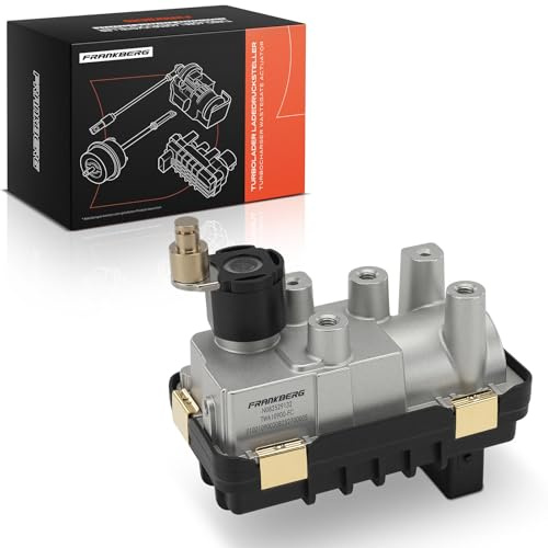 Frankberg Turbolader Stellmotor Turboladeraktuator 6NW008412-6 | 5-polig Elektronisch; Kompatibel mit S-Klasse V220 W220, E-Klasse W211, E-Klasse T-Model S211