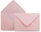 25 Briefumschläge DIN C6 Rosa - 11,4 x 16,2 cm - Kuverts mit 100 g/m² Nassklebung spitze Klappe - Umschläge ohne Fenster - Colours-4-you