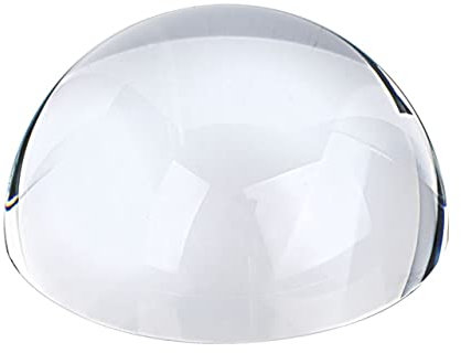 Ten Halbkugel Briefbeschwerer aus Glas cod.EL35013 cm 8,8x8,8x4h by Varotto & Co.