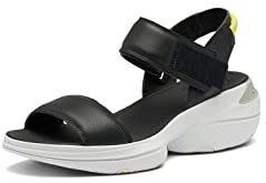 SOREL Damen Explorer Blitz Stride Sandalen, Schwarz, Mondstein, 40 EU