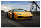WTD H6895M_TV1AL Papier peint non tissé Motif voiture de sport Jaune 200 x 135 cm