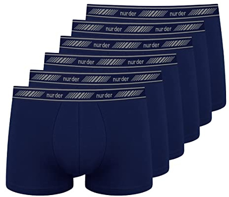 Nur Die 6er Pack Boxer Cotton 3D-Flex aus Baumwolle enge Boxershorts Bewegungsfreiheit Männer Unterhosen Herren