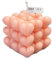 2 Stück Bubble Cube Herz Duftkerze für Innen, Außen, Schlafzimmer, Wohnheim, Badezimmer, Zuhause (rosa)