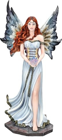 Figuren Shop GmbH Elfen-Figur Arora Hüterin des Windes 31 cm - Fee Fantasy Magie