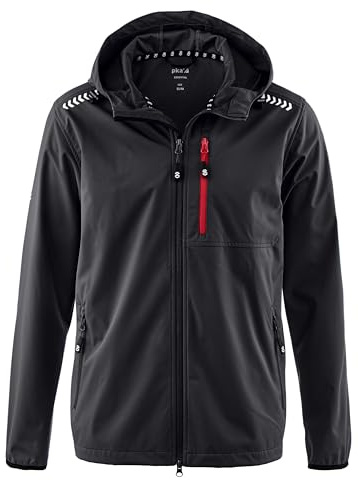pka moderne Herren Softshelljacke für die Arbeit mit 8.000mm Wasssersäule