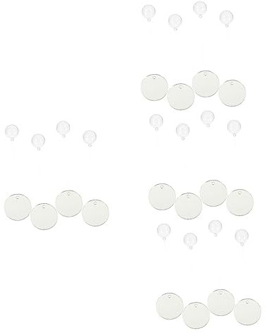 Angoily 16 STK Betta trainingsspiegel schwimmender Spiegel für Betta Betta-Spiegel für kleines Becken Anlage Spielzeuge Aquarienspiegel für Betta Schwimmender Spiegel für EIN Aquarium Glas