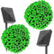 SOLARBABY 2 Pack Solar Christmas Lights Outdoor, 20M 200LED Solar Fairy Lights with 8 Modes IP65 Waterproof SolarLights Outdoor Garden Lights for Christmas Decorations, Xmas Trees, Party (Green)