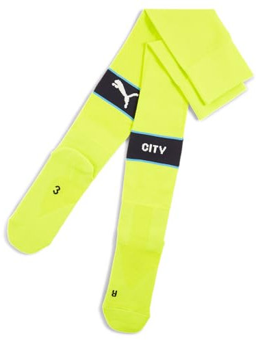 PUMA Manchester City FC 2024/25 Auswärts Stutzen - Gelb - Größe: 47-49