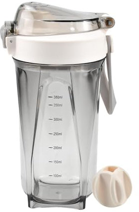 LPAMABA Shaker Proteine 550ml Bouteille Shaker protéines avec Tamis Cliquable Protein Shaker Bulk Shaker étanche Bouteille shaker Shaker Sport Nutrition Shaker pour boisson protéinée, Sans BPA