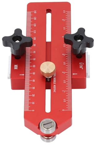 Guía de sierra de cinta para sierra de calar, guía de sierra de mesa de aleación de aluminio, guía de sierra de mesa para trabajar madera para riel de ranura en T de 19 mm 30 mm