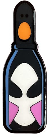 Pawprint Family | Feathers McGraw Bottle Enamel Pin Badge | Wallace and Gromit Official Merchandise
