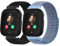 Vancle 2 Stück Kinder Armband für Xplora X6 Play/Xplora X6 Pro/Anio 5/Anio 6, Weich Nylon Ersatzarmbänder 20mm für Kids Smartwatch Zubehör, Kinder Uhrenarmband 20mm für Mädchen Jungen Kinder