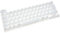 Majeree Keyboard Cover for Long Nails, Raised Silicone Keyboard Protector Compatible with MacBook Pro 13/14/16 (2020-2024), MacBook Air 13/13.6/15 for Office and Study Use (EU ANSI) (White)