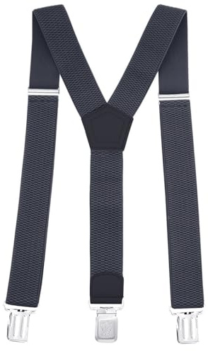 Glamexx24 Hosenträger für Herren Damen: Breit 4cm, Einstellbar und Elastisch Arbeitshose Hosenträger, Starken Metall Clip, Einheitsgröße für Männer und Frauen