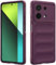 Funda Silicona Compatible con Redmi Note 13 Pro 5G, Protectora de Cuerpo Completo Compatible con Poco X6, Antigolpes Carcasa, Protección Lente Cámara, Tacto Suave y Sedoso Caso (Violeta Oscuro)
