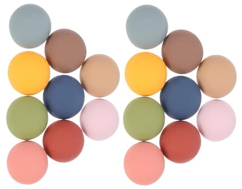OSALADI 18stücke Magnetische Runde Kühlschrankmagnete Aus Bunte Magnete Zum Selbermachen Fotomagnete Für Kühlschrank Whiteboard-magnete Kühlschrankaufkleber
