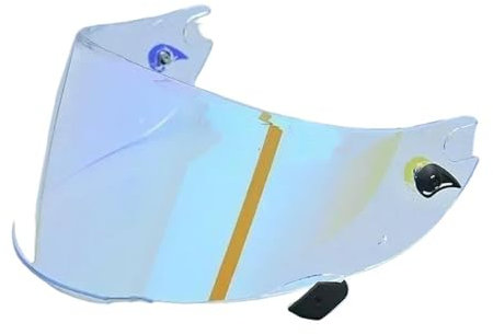 Lente Visiera Accessori Parabrezza Protezione per Lente Visiera Casco Moto per Sh&AR&k per Ra&ce R PRO GP per Sp&EE&d R per Ra&ce-R PRO GP(Blue)