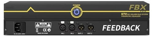 Feedback-Unterdrücker, Audioprozessor, Mikrofon Anti-Heul-Frequenzumschaltung, automatisches Anti-Heulen für Leistungsstufe