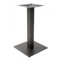Veggimoebel Tischgestell Schwarz – Modell TBC311S – Metall, Höhe 72 cm, Bodenplatte 40x40 cm, 15 kg, für Tischplatten bis max. 80x80 cm