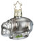 Inge-glas Dickes Nilpferd, Tier, 4,5 cm
