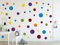 timalo® 73078-120 Wandsticker Kinderzimmer Kreise Pastellkreise Set 14-120 Stück