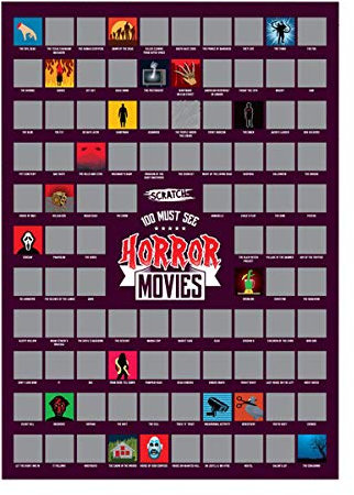 #winning A2 Scratch Off Wall Poster (Must See Horror Movies)
