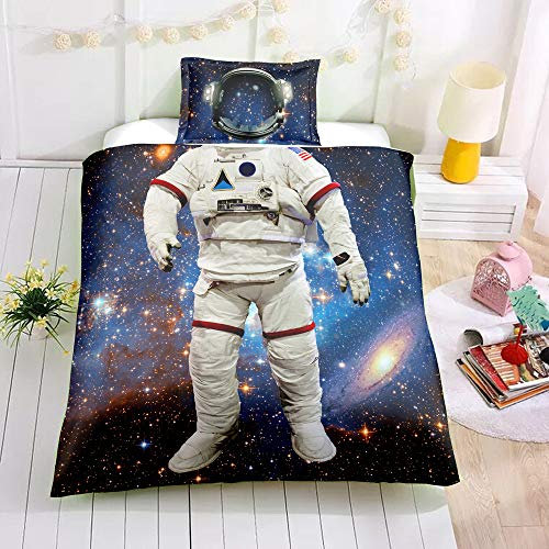 Loussiesd Gras Blätter Bettwäsche Set 155x220cm Grün Blätter Bettbezug Set für Kinder Jungen Mädchen Erwachsene Botanisch Betten Set Mikrofaser mit 1 Kissenbezug Jungen
