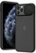 Rdyi6ba8 Cover per iPhone 11 Pro, Custodia CamShield [Protezione Fotocamera] Traslucido Opaca Sottile Leggero Antiurto Hard PC Case per iPhone 11 Pro - Nero
