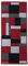 B&B Door Mats Indoor Washable Heavy Duty Front Door Kitchen Mat Doormats Inside Large Dirt Trapper Mats Entryway Patio Door Matt Kilas Red Black| 60 Cm X 110 Cm