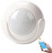 SMART WiFi Motion PIR Sensor, Mini PIR Infrared Motion Detector Controllable via Phone App Tuya Smartlife Alexa, No Hub Required Diameter 5cm