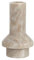 Bloomingville Marmor-Kegelhalter Kerzenhalter, beige, 4.5