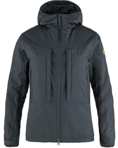 Fjällräven Damen Keb Jacke, Flint Grey/Basalt, XXL