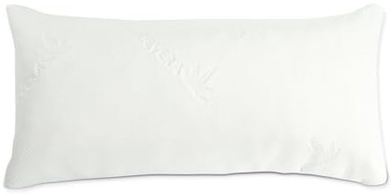 Sun Garden Nackenrolle Nackenkissen Kopfkissen | 40x80 cm | Polyester | Weiß