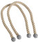Liummrcy Classic Mini Seilgriff, 2pcs Classic Seilgriff Griff Ersatz für Obag Canvas Bag Accessoires Frauenbeutel Light Khaki