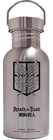 Attack on Titan Metal-Trinkflasche - Scout badge