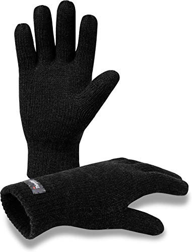 normani Strickhandschuhe mit 3M Thinsulate™ Farbe Dunkelschwarz Größe L