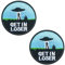 Zcketo 2 Stück Fun Get in Loser Aufnäher, Bestickt Design, Reinkommen Verlierer, UFO Ausländer Patch Mit Verschluss für Kleidung, Taschen, Rucksack, Uniform, Jersey