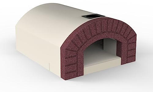Forno a legna da incasso con camera ø 14 cm capacità cottura 3 pizze LINEA VZ modello California