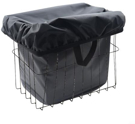 HEIBTENY Fahrradkorb Auskleidung Wasserdichte Regenhülle Fahrrad Vorderkorb Hinten Korb Innenfutter 420D Oxford-Stoff UV-beständig Korbfutter Radfahren Zubehör (ohne Korb)