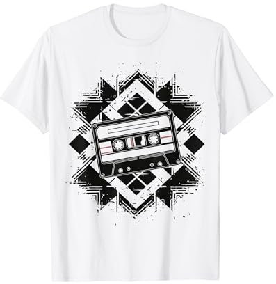 Retro Style Oldschool Tape Kassette Vintage Mixtape T-Shirt