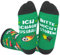 patinadrift Socken mit Spruch Lustige Socken Bitte Nicht Stören Ich Schaue Fußball Socken Fussball Geschenke für Männer Jungen Teenager