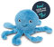Fuzzl Ozzie der Oktopus - Plüsch-Hundespielzeug mit 4 Quietschern für kleine und große Hunde